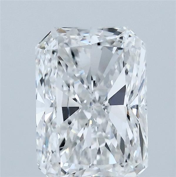 1.96 Carat Radiant Shaped, Ideal Cut, D Color, VVS2 Clarity, IGI Certified Lab Grown Diamond