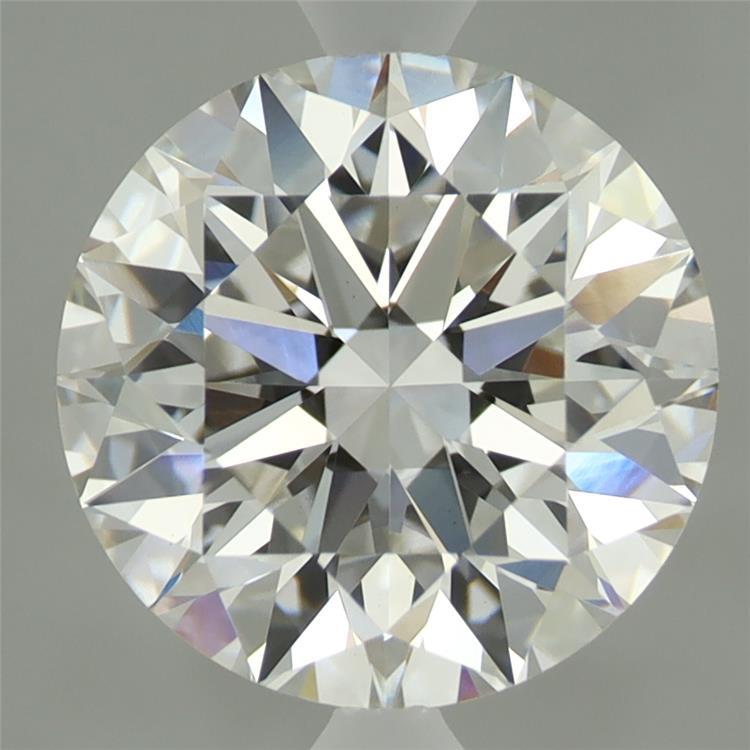2.92 Carat Round Shaped, Ideal Cut, E Color, VVS2 Clarity, IGI Certified Lab Grown Diamond