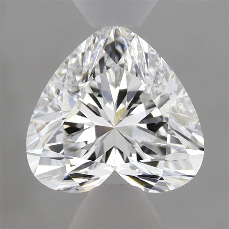 1.55 Carat Heart Shaped, Ideal Cut, D Color, VVS1 Clarity, IGI Certified Lab Grown Diamond