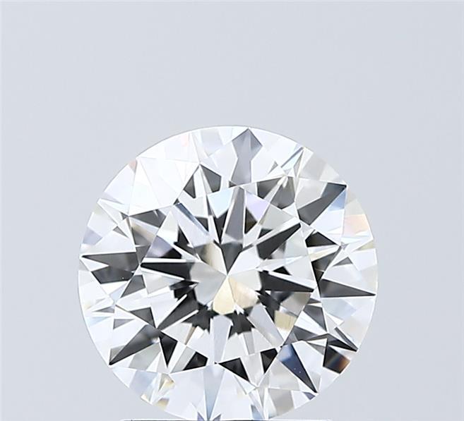 2.00 Carat Round Shaped, Ideal Cut, D Color, VVS2 Clarity, IGI Certified Lab Grown Diamond