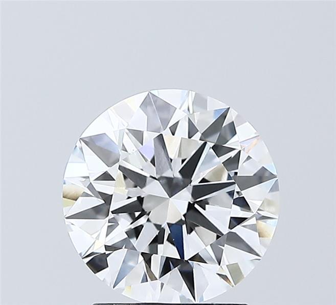 2.02 Carat Round Shaped, Ideal Cut, D Color, VVS2 Clarity, IGI Certified Lab Grown Diamond