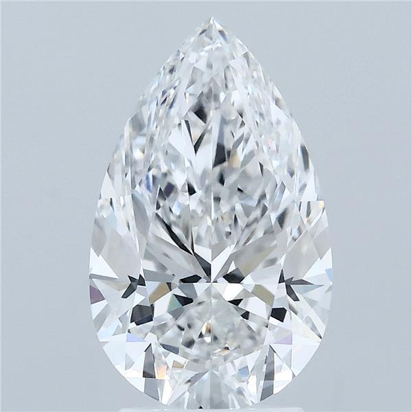 3.00 Carat Pear Shaped, Ideal Cut, E Color, VVS2 Clarity, IGI Certified Lab Grown Diamond
