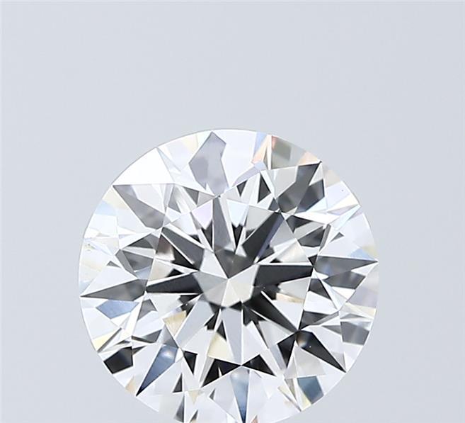 2.01 Carat Round Shaped, Ideal Cut, D Color, VS1 Clarity, IGI Certified Lab Grown Diamond