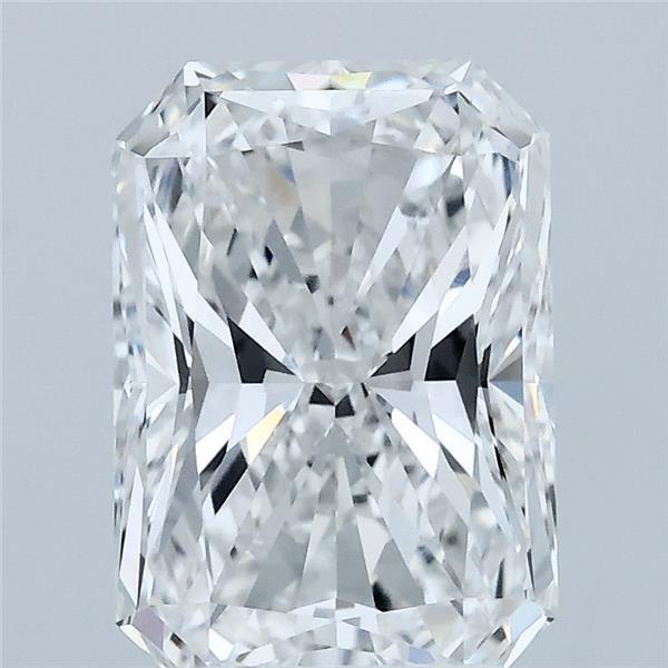 2.81 Carat Radiant Shaped, Ideal Cut, E Color, VS1 Clarity, IGI Certified Lab Grown Diamond