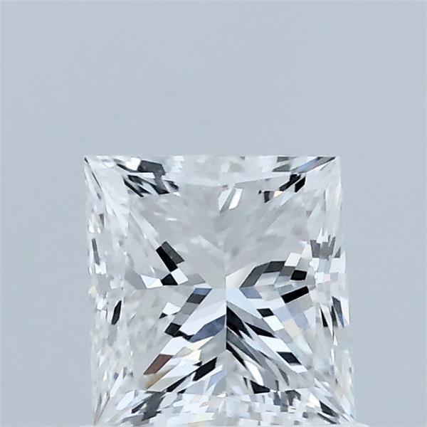 1.00 Carat Princess Shaped, Excellent Cut, E Color, VVS2 Clarity, IGI Certified Lab Grown Diamond