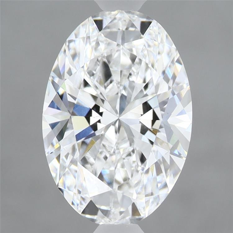2.20 Carat Oval Shaped, Ideal Cut, D Color, VS1 Clarity, IGI Certified Lab Grown Diamond