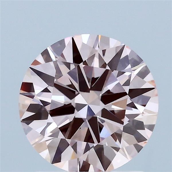 1.51 Carat Round Shaped, Excellent Cut, FANCY INTENSE PINK Color, VS1 Clarity, IGI Certified Lab Grown Diamond