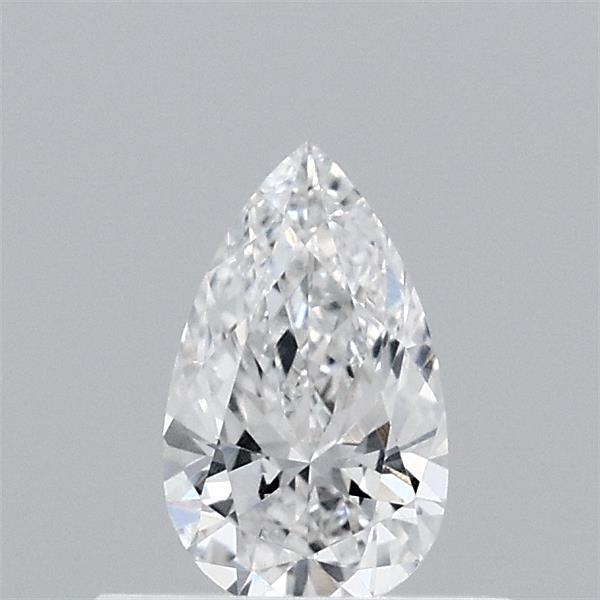 0.39 Carat Pear Shaped, Ideal Cut, E Color, VVS2 Clarity, IGI Certified Lab Grown Diamond