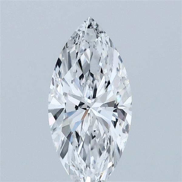 0.55 Carat Marquise Shaped, Ideal Cut, D Color, VVS1 Clarity, IGI Certified Lab Grown Diamond