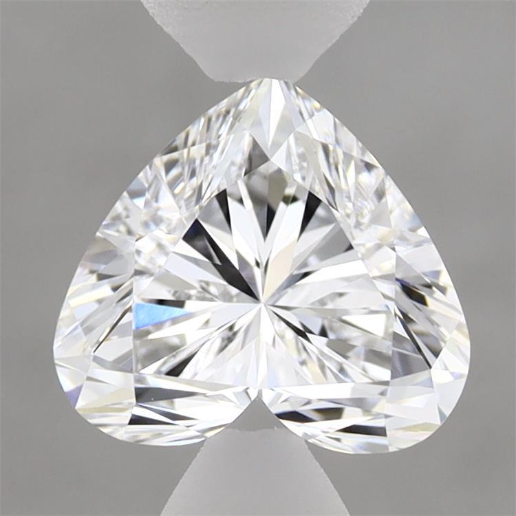 1.55 Carat Heart Shaped, Ideal Cut, D Color, VVS1 Clarity, IGI Certified Lab Grown Diamond