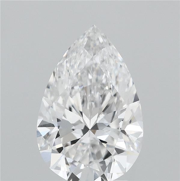 3.01 Carat Pear Shaped, Ideal Cut, E Color, VVS1 Clarity, IGI Certified Lab Grown Diamond