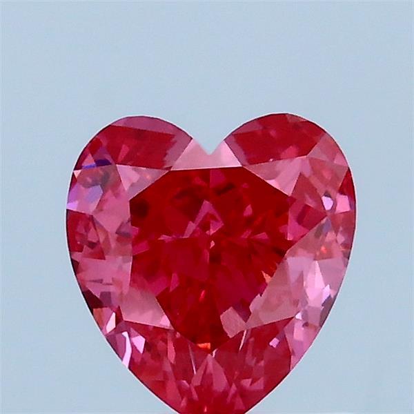 1.29 Carat Heart Shaped, Very Good Cut, FANCY VIVID PINK Color, VS1 Clarity, IGI Certified Lab Grown Diamond