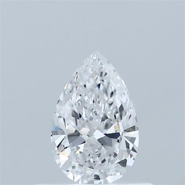 0.35 Carat Pear Shaped, Ideal Cut, D Color, VVS2 Clarity, IGI Certified Lab Grown Diamond