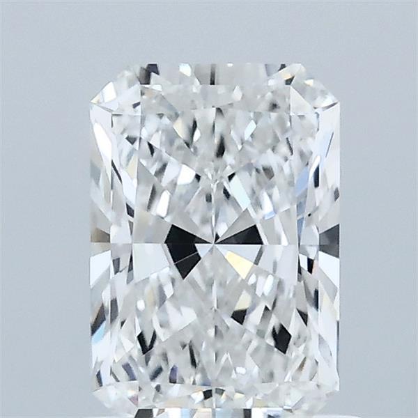1.09 Carat Radiant Shaped, Ideal Cut, E Color, VVS2 Clarity, IGI Certified Lab Grown Diamond