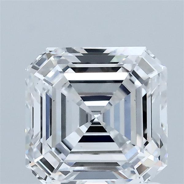 1.53 Carat Asscher Shaped, Ideal Cut, E Color, VS1 Clarity, IGI Certified Lab Grown Diamond