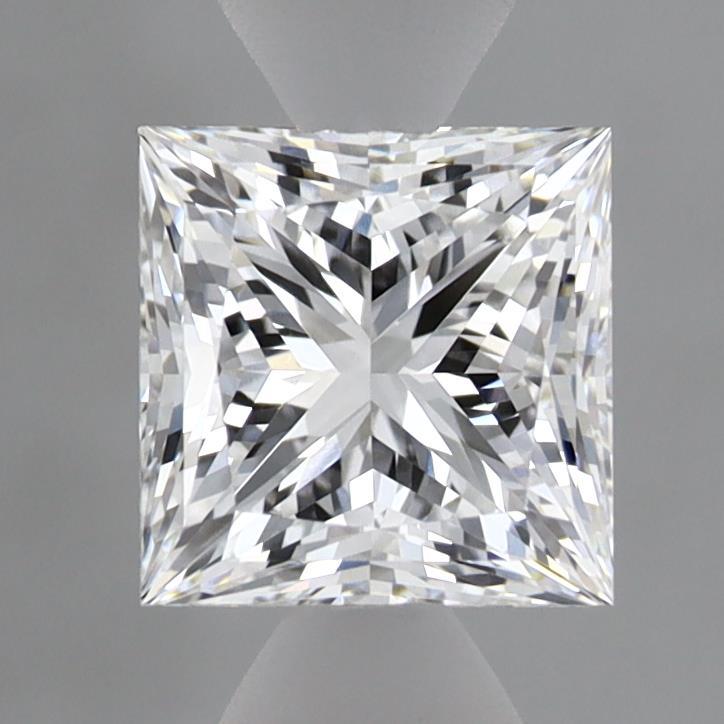 1.41 Carat Princess Shaped, Excellent Cut, D Color, VVS2 Clarity, IGI Certified Lab Grown Diamond