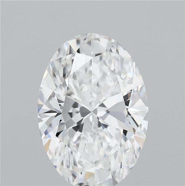 3.27 Carat Oval Shaped, Ideal Cut, D Color, VVS1 Clarity, IGI Certified Lab Grown Diamond