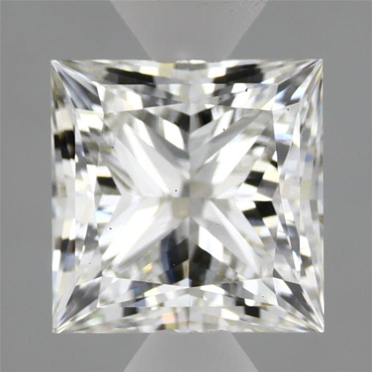 1.89 Carat Princess Shaped, Ideal Cut, G Color, VS2 Clarity, IGI Certified Lab Grown Diamond