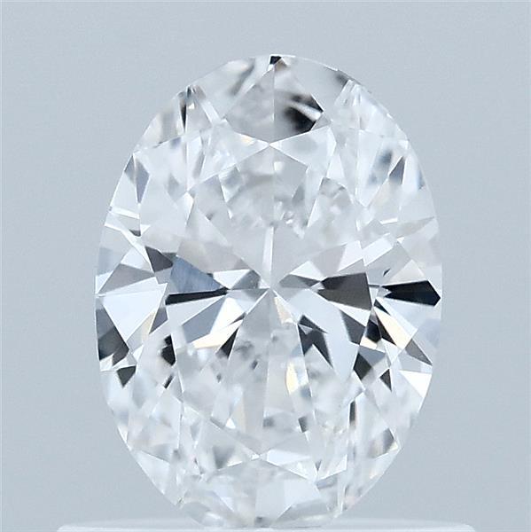 0.63 Carat Oval Shaped, Ideal Cut, D Color, VVS2 Clarity, IGI Certified Lab Grown Diamond