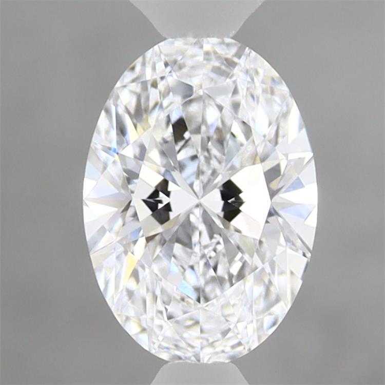 0.97 Carat Oval Shaped, Ideal Cut, D Color, VVS2 Clarity, IGI Certified Lab Grown Diamond