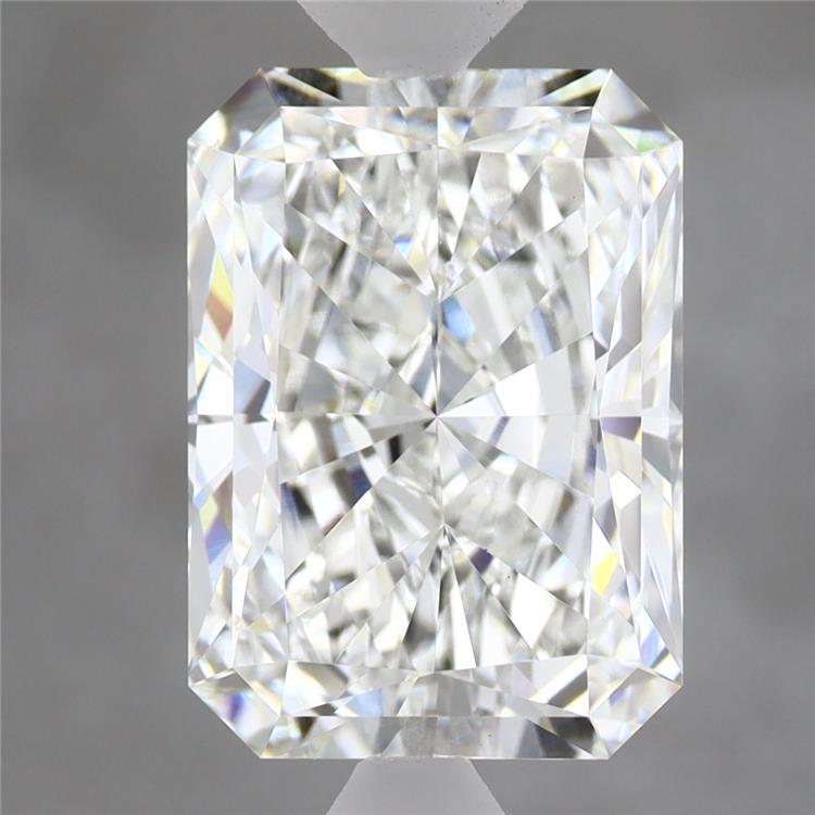 4.91 Carat Radiant Shaped, Ideal Cut, F Color, VS1 Clarity, IGI Certified Lab Grown Diamond