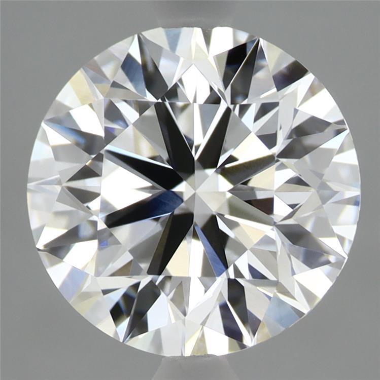 3.19 Carat Round Shaped, Excellent Cut, D Color, VVS2 Clarity, IGI Certified Lab Grown Diamond