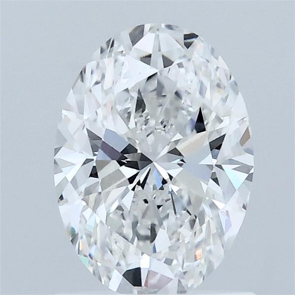 1.09 Carat Oval Shaped, Ideal Cut, D Color, VVS2 Clarity, IGI Certified Lab Grown Diamond