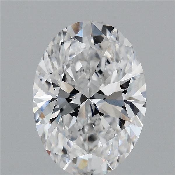 3.05 Carat Oval Shaped, Ideal Cut, E Color, IF Clarity, IGI Certified Lab Grown Diamond
