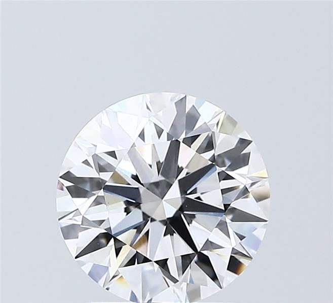 2.02 Carat Round Shaped, Ideal Cut, D Color, VVS2 Clarity, IGI Certified Lab Grown Diamond