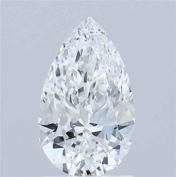 1.06 Carat Pear Shaped, Ideal Cut, E Color, VVS2 Clarity, IGI Certified Lab Grown Diamond
