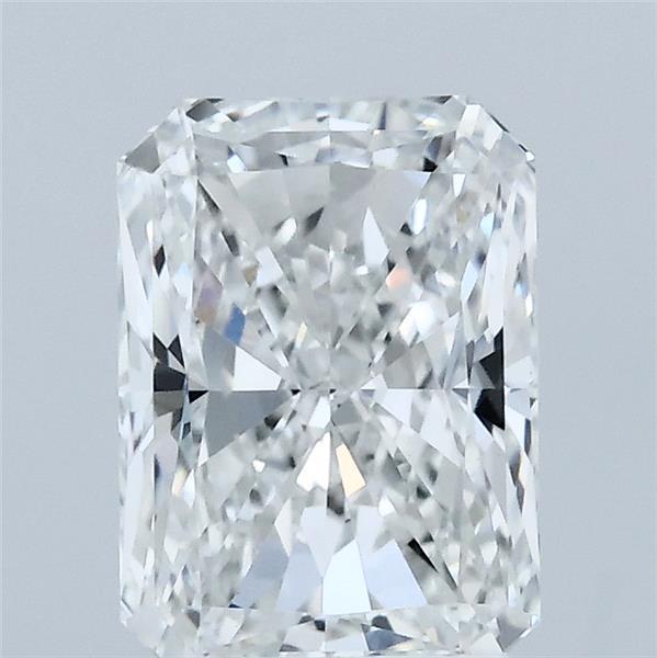 2.00 Carat Radiant Shaped, Excellent Cut, E Color, VVS2 Clarity, IGI Certified Lab Grown Diamond