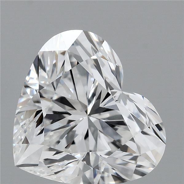 3.79 Carat Heart Shaped, Ideal Cut, D Color, VS1 Clarity, IGI Certified Lab Grown Diamond