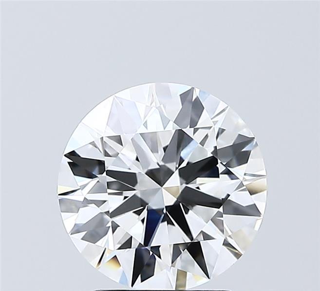 2.05 Carat Round Shaped, Ideal Cut, E Color, VVS2 Clarity, IGI Certified Lab Grown Diamond