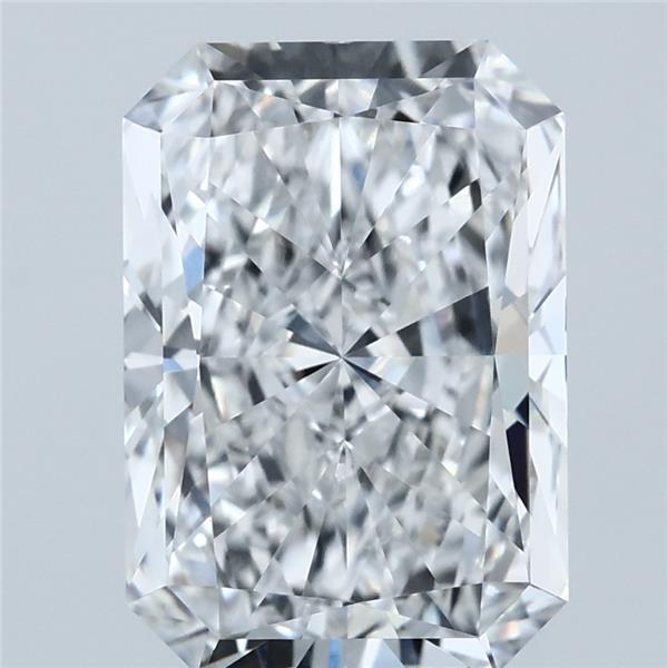 4.02 Carat Radiant Shaped, Ideal Cut, E Color, IF Clarity, IGI Certified Lab Grown Diamond