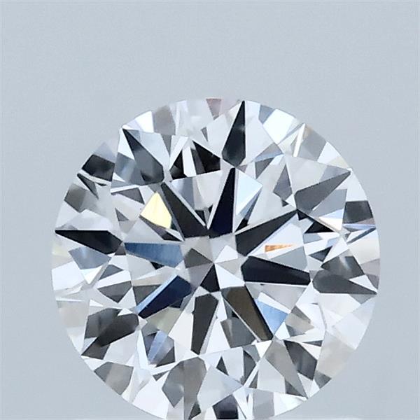 1.09 Carat Round Shaped, Ideal Cut, D Color, VVS2 Clarity, IGI Certified Lab Grown Diamond