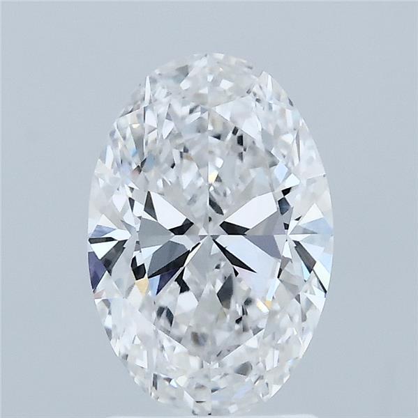 1.50 Carat Oval Shaped, Ideal Cut, E Color, VVS2 Clarity, IGI Certified Lab Grown Diamond