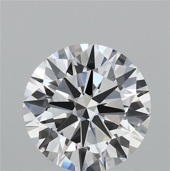 4.00 Carat Round Shaped, Excellent Cut, D Color, VS1 Clarity, IGI Certified Lab Grown Diamond