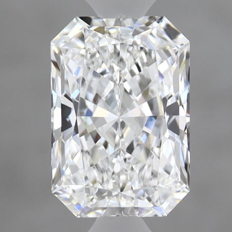 1.31 Carat Radiant Shaped, Ideal Cut, D Color, VS1 Clarity, IGI Certified Lab Grown Diamond
