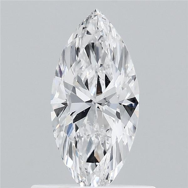 0.61 Carat Marquise Shaped, Ideal Cut, D Color, VS1 Clarity, IGI Certified Lab Grown Diamond