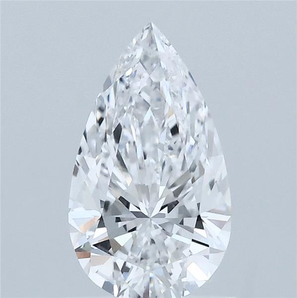 1.02 Carat Pear Shaped, Excellent Cut, D Color, VVS1 Clarity, IGI Certified Lab Grown Diamond