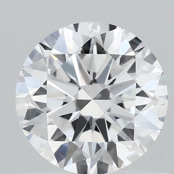 0.67 Carat Round Shaped, Excellent Cut, D Color, VVS2 Clarity, IGI Certified Lab Grown Diamond