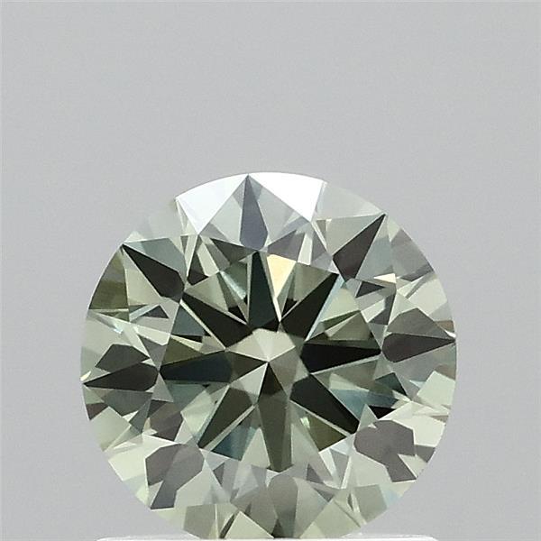 1.02 Carat Round Shaped, Ideal Cut, FANCY VIVID GREEN Color, VVS1 Clarity, IGI Certified Lab Grown Diamond