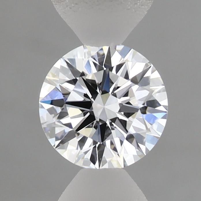 0.65 Carat Round Shaped, Ideal Cut, D Color, VVS2 Clarity, IGI Certified Lab Grown Diamond