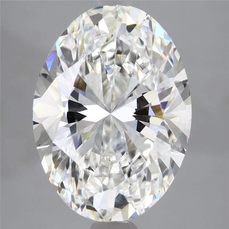 4.65 Carat Oval Shaped, Ideal Cut, F Color, VS1 Clarity, IGI Certified Lab Grown Diamond