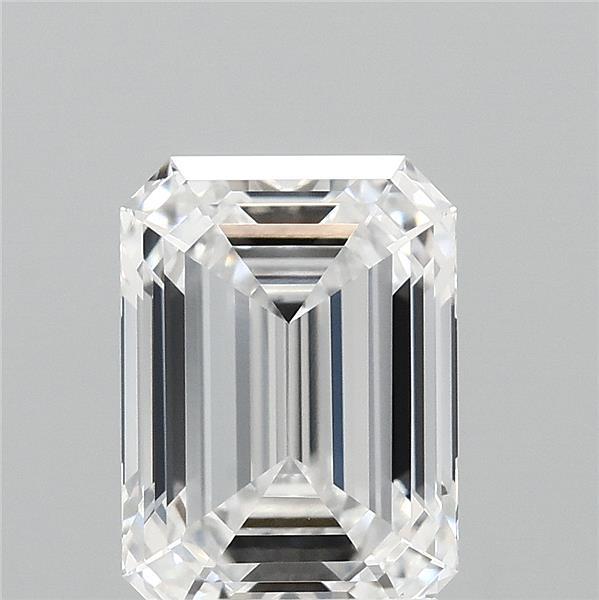 2.09 Carat Emerald Shaped, Ideal Cut, D Color, VVS1 Clarity, IGI Certified Lab Grown Diamond
