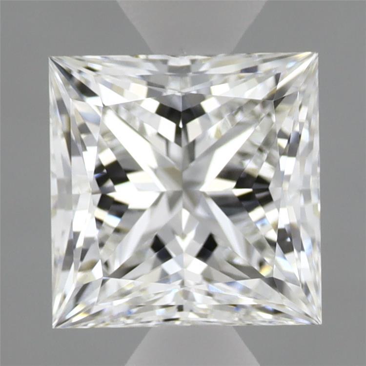 1.83 Carat Princess Shaped, Ideal Cut, E Color, VVS2 Clarity, IGI Certified Lab Grown Diamond