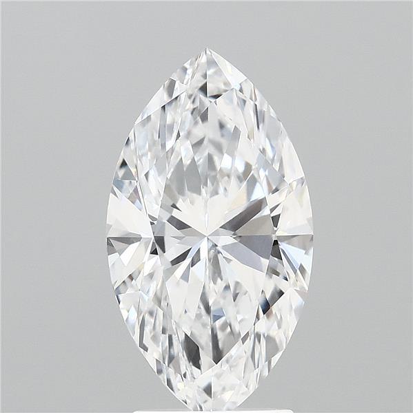 3.01 Carat Marquise Shaped, Ideal Cut, E Color, VVS1 Clarity, IGI Certified Lab Grown Diamond