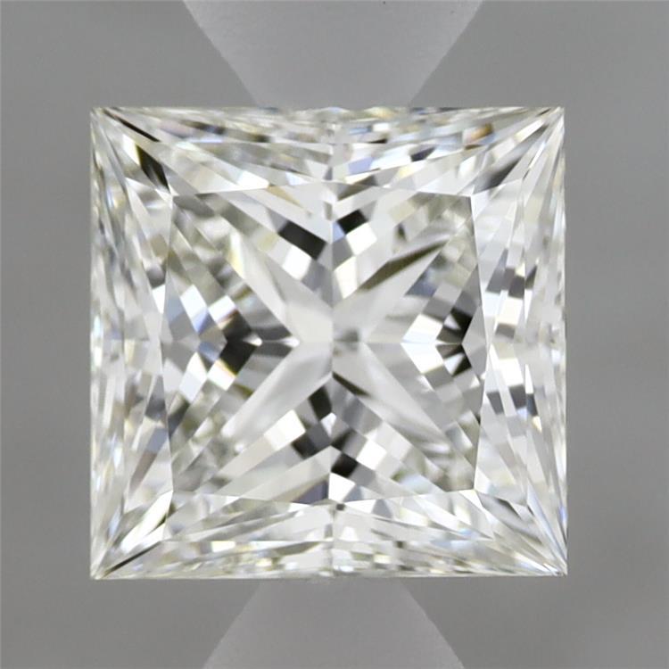 1.54 Carat Princess Shaped, Ideal Cut, G Color, VVS2 Clarity, IGI Certified Lab Grown Diamond