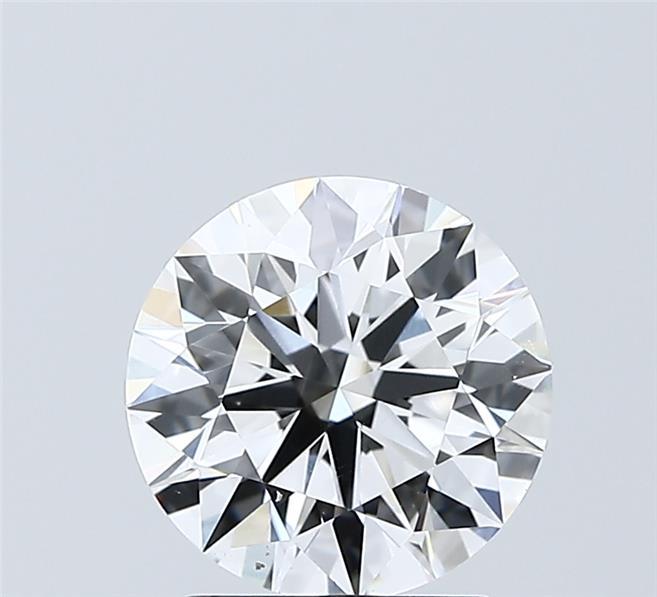 2.03 Carat Round Shaped, Ideal Cut, E Color, VVS2 Clarity, IGI Certified Lab Grown Diamond