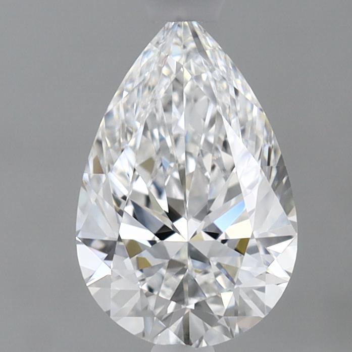 0.98 Carat Pear Shaped, Ideal Cut, D Color, VVS2 Clarity, IGI Certified Lab Grown Diamond
